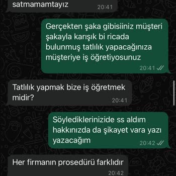 Müşteri Memnuniyeti Yerine Tehdit Ve Saygısızlık