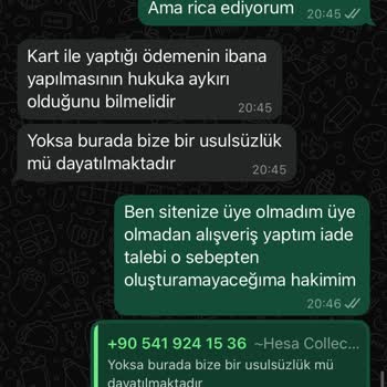 Müşteri Memnuniyeti Yerine Tehdit Ve Saygısızlık