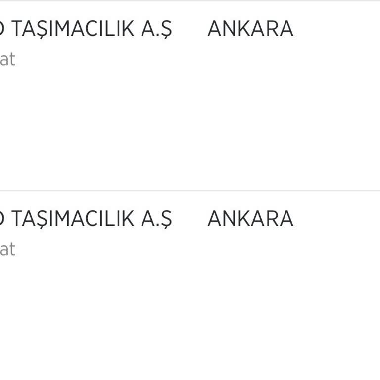 Gece Alınan Biletlerin Ücreti Çekildi Ama Biletler Ulaşmadı