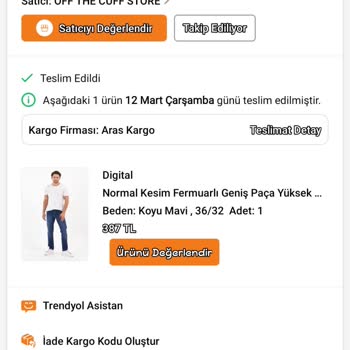 Aras Kargo'dan Teslim Edilmemiş Ürünler İçin Yanıltıcı Bildirim