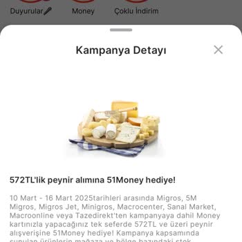 Migros Kampanya Katılımında Eksik Money Yüklemesi