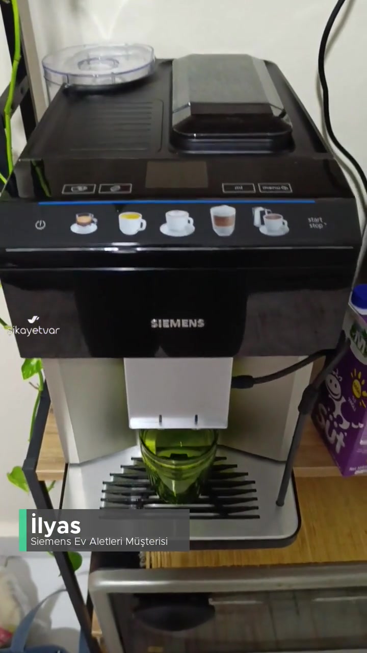Siemens Kahve Makinesi Pişmanlıktır videonun kapak resmi