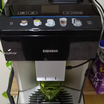 Siemens Kahve Makinesi Pişmanlıktır