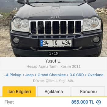 Getir Bayii Araba Satışında Yanıltıcı Bilgi