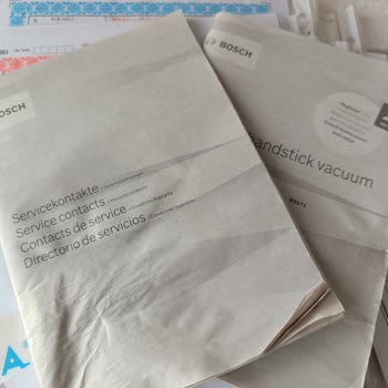 Bosch Dikey Süpürge: Beklenmedik Plastik Sorunu