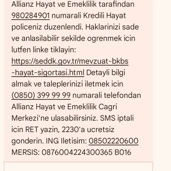 Kredi Sigorta Kesintisi İadesi Talebi