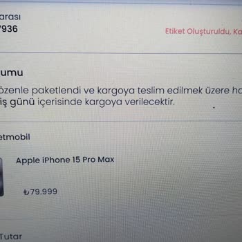 Yanlış Renk Siparişi Ve İade Sorunu