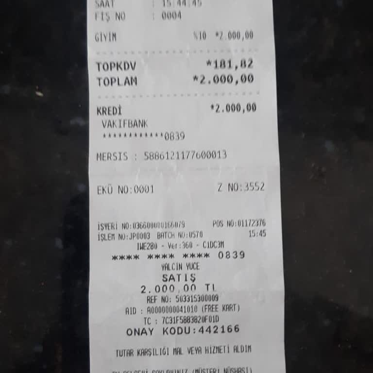 Kubbe Store Para İademizi Yapmadı