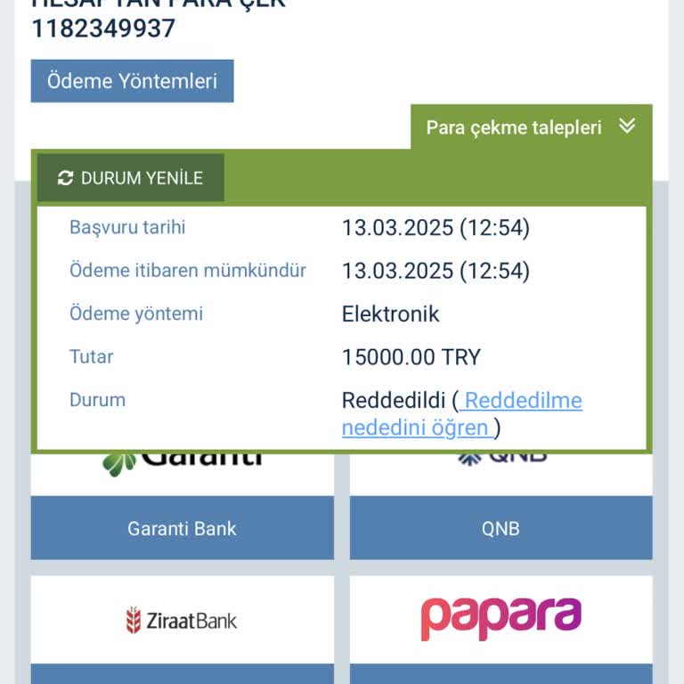 1xbet'te Belge Doğrulama Sürecinde Gecikme