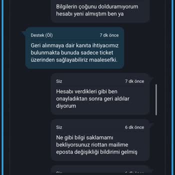 GameSatış Hesabım Geri Alındı, Çift Doğrulama Yetersiz Kaldı