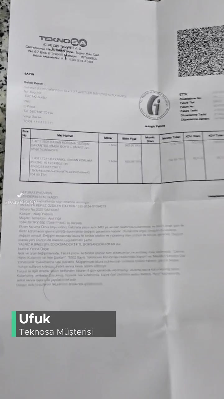 Teknosa Ekran Koruyucu Mağdurları videonun kapak resmi