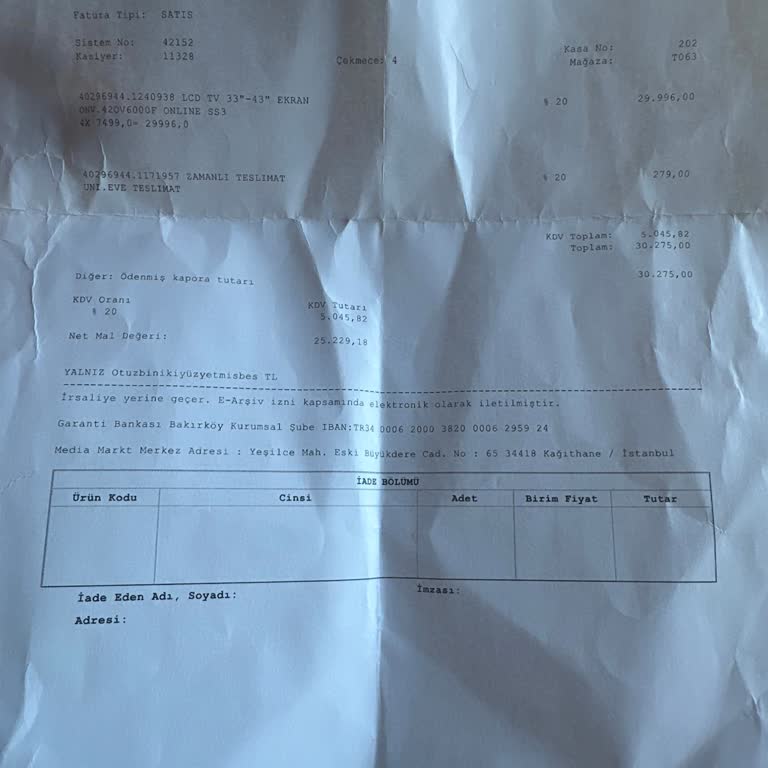 Onvo TV Kurulum Ücretinde Beklenmedik Sürpriz