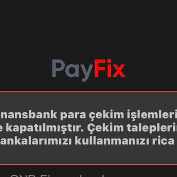 Payfix'te Kira Paramı Çekemiyorum!