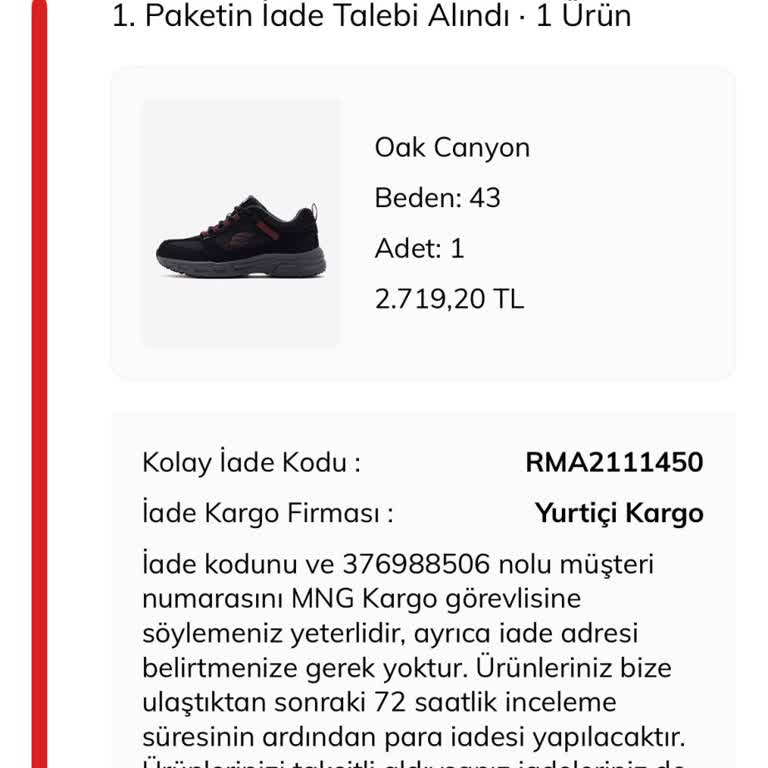 Skechers Ayakkabının Kalitesizliği Ve Garanti Sorunu