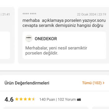 Porselen Diye Aldım, Seramik Çıktı!