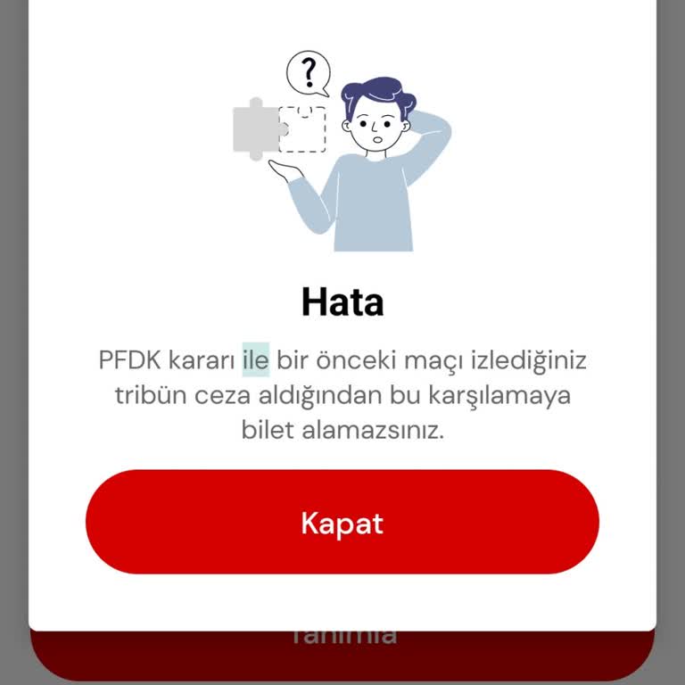 Tribün Cezası Ve Bilet Sorunu Mağduriyeti