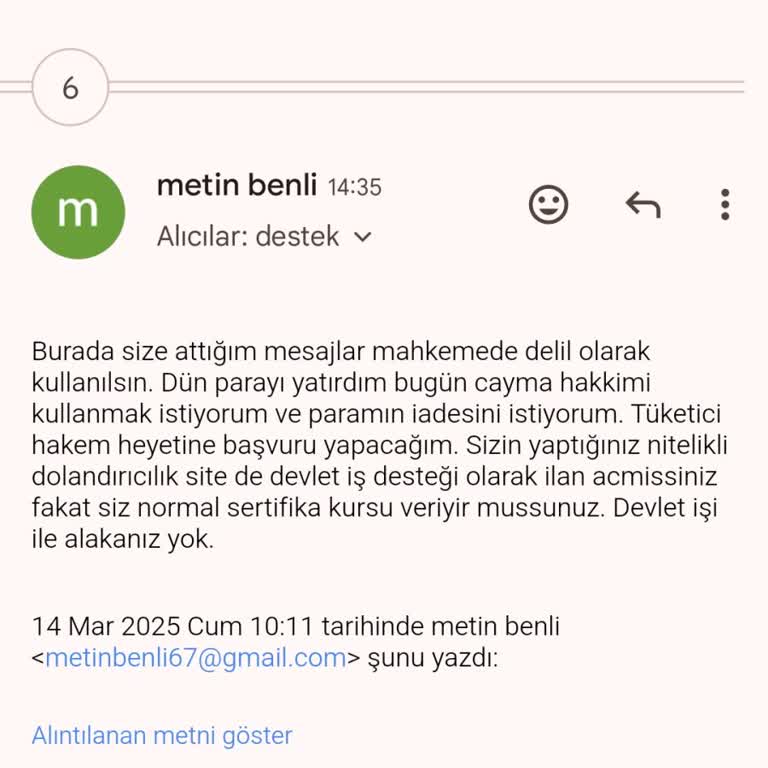 Kariyer Adam Yanıltıcı İş İlanı Ve İletişim Sorunları