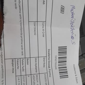 Skechers Mağazasında Sorunlu Ayakkabı Ve İlgisizlik