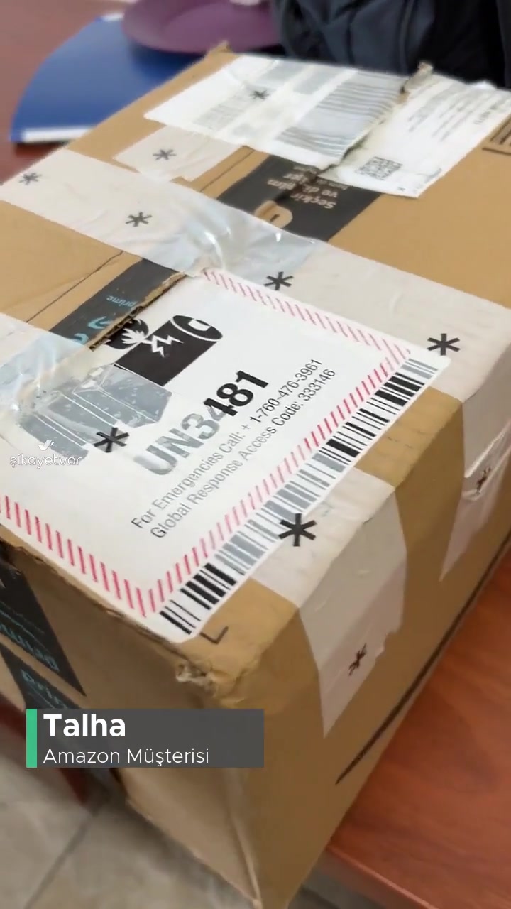Amazon Yırtık Kargo Ve Ürün Kutusu videonun kapak resmi