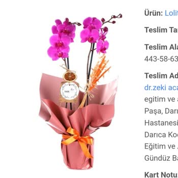 Yanıltıcı Çiçek Siparişi Ve Yetersiz Müşteri Hizmetleri