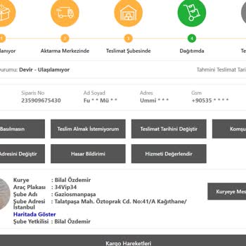 Zara Siparişimde Kargo Kabusu