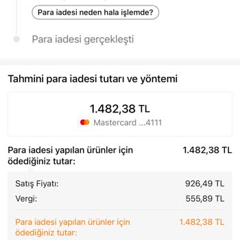 Temu Alışveriş İptali Sonrası Para İadesi Sorunu