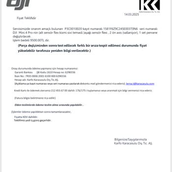 DJI Mini 4 Pro'da Garanti Mağduriyeti