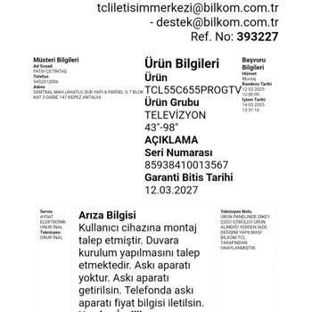 Televizyon İade Ve Değişim Sürecinde Yaşanan Sorunlar