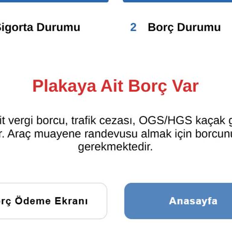 Borcum Yok Ama Randevu Alamıyorum