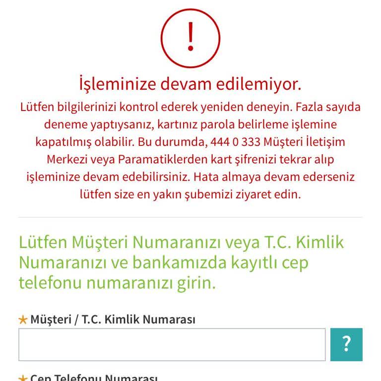 Garanti Bankası Mobil Bankacılık Sorunu Ve Müşteri Hizmetleri Erişimsizliği