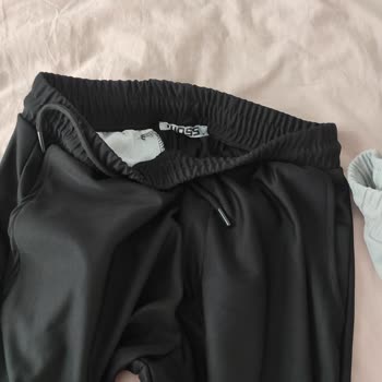 Gunlukpantolon.Store Woss Jogger Siyah Pantolon Kalite Sorunu