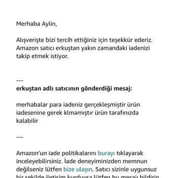 Amazon Türkiye'de İade Sorunu Ve Müşteri Hizmetleri Çıkmazı