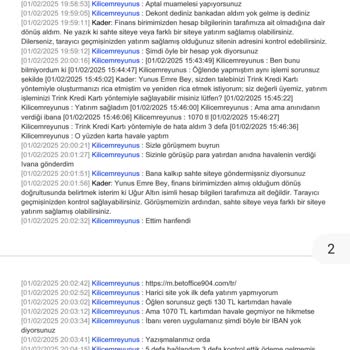 Betoffice Zahlung per Kreditkarte (1070 ₺) nicht erfolgreich, keine Rückmeldunı