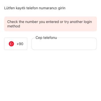 Yemeksepeti Kayıt Sorunu: Telefon Numarası Onaylanmıyor