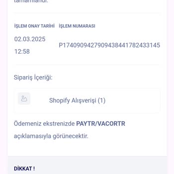 Siparişim Gönderilmedi, İletişim Kurulamıyor!