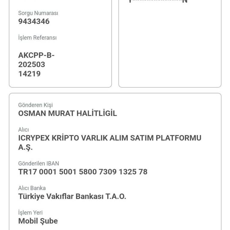 Para Transferi Güvenlik Engeline Takıldı