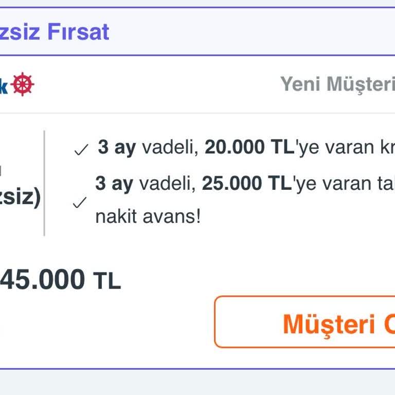 Denizbank'ın Yanıltıcı Kampanya Deneyimi