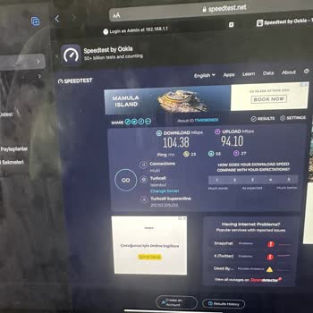 Turkcell Superonline'dan Beklenen İnternet Hızını Alamıyorum