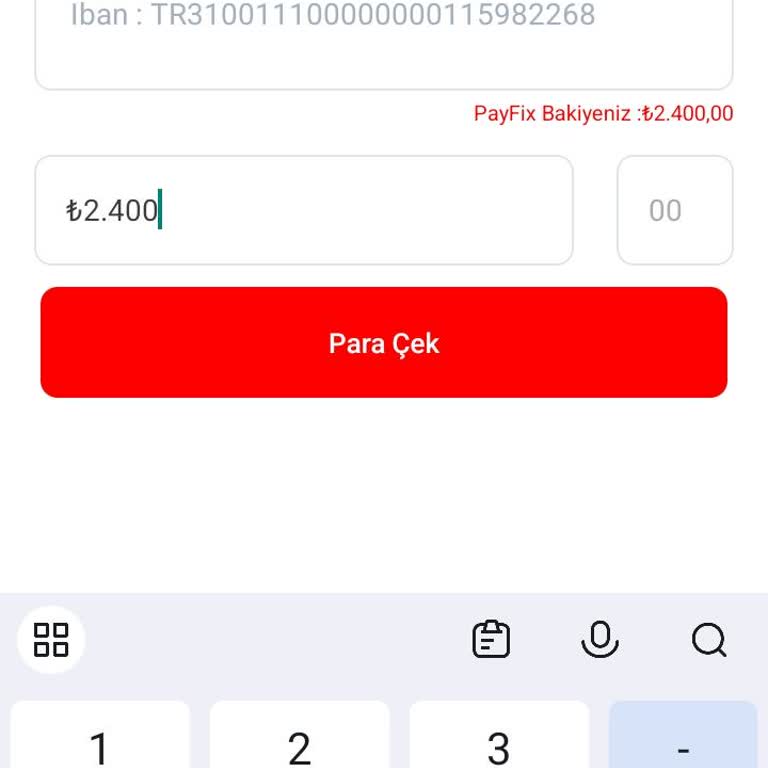 Payfix Hesabımda Para Çekim Sorunu Yaşıyorum