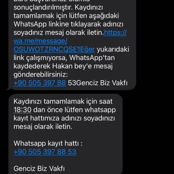 Genciz Biz Vakfı Başvurusunda Güvenlik Endişesi