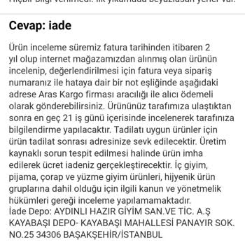 Pierre Cardin Pantolonunda Beyazlaşma Sorunu