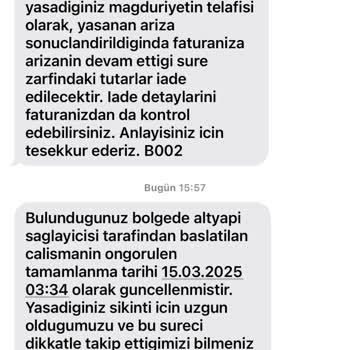 Sürekli Ertelenen İnternet Kesintisi Ve Yetersiz Müşteri Hizmeti