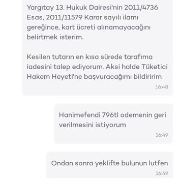 Akbank Axess Platin Kredi Kartı İşlem Bedeli Sorunu