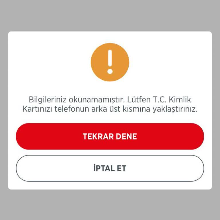 Yurt Dışında NFC İle Kimlik Doğrulama Sorunu