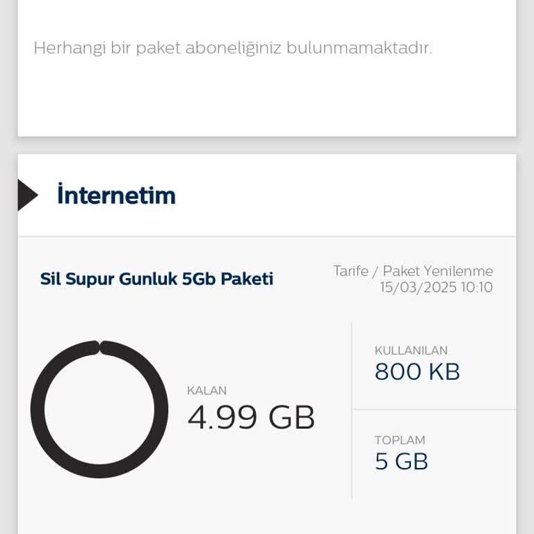 Bimcell Sil Süpür'den Gelen 5GB İnternet Kullanılamıyor