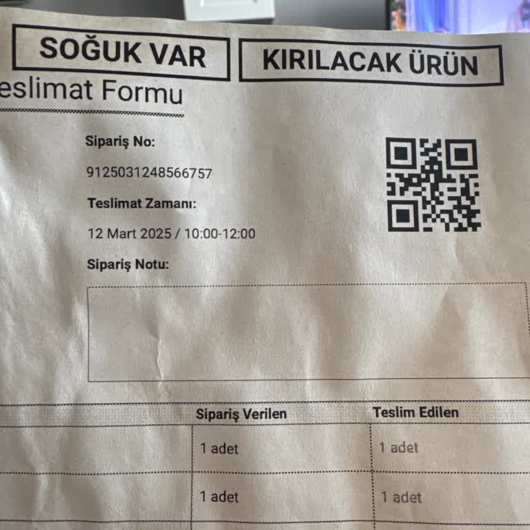 A101 Siparişimde Krema Krizi: Müşteri Hizmetleri Mağduriyeti