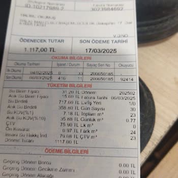 Fahiş Su Faturası Ve Yanlış Ölçüm İtirazı
