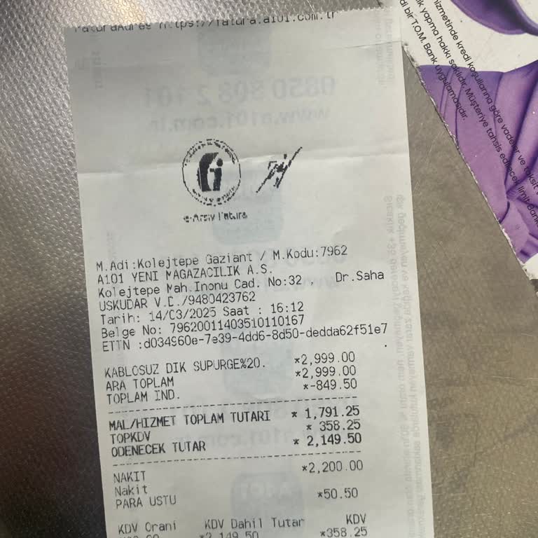 A101 Mağazasında İade Sorunu: Hediye Çeki Ve Nakit Ödeme Karmaşası