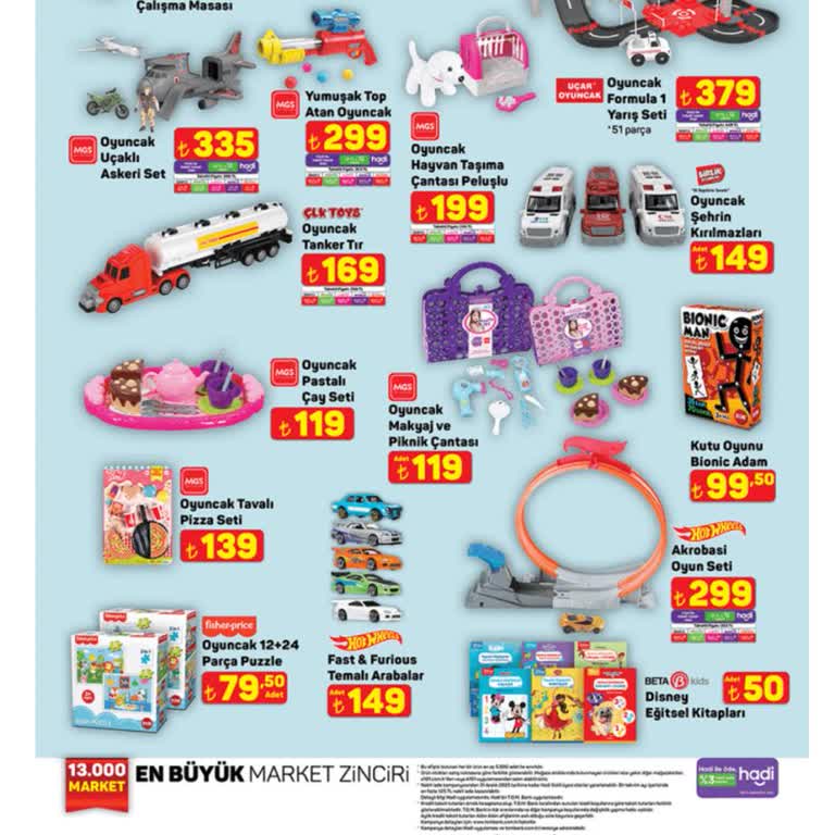 A101'de Hot Wheels Araçlarının El Altından Satışı