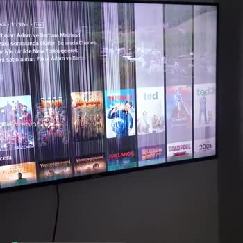 Vestel 50U9600 50" Smart TV Panel Patlama Problemi